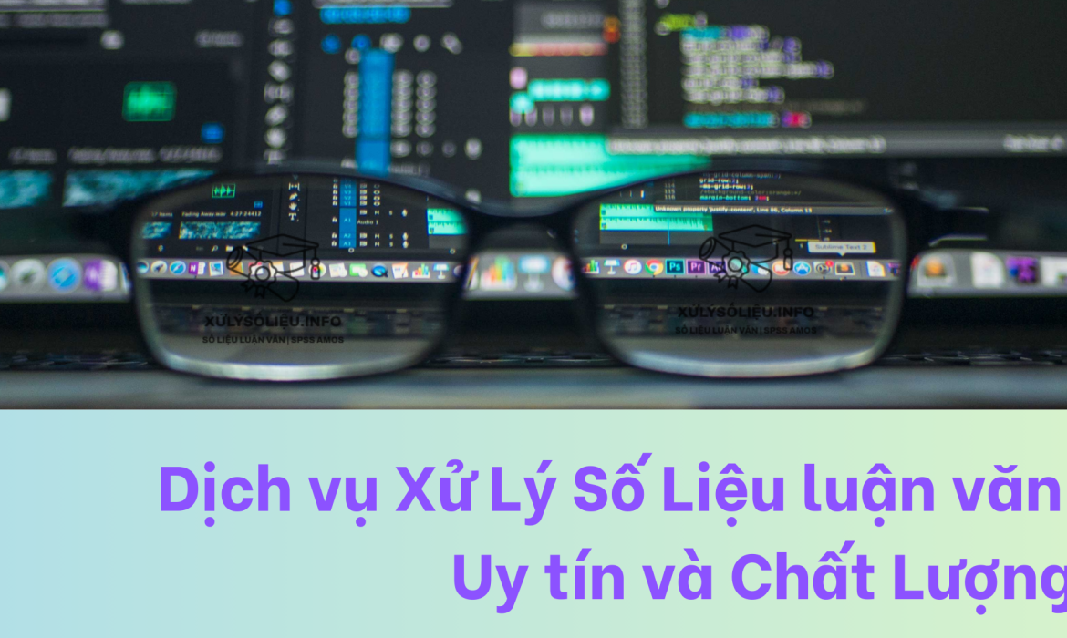 Dịch vụ Xử Lý Số Liệu luận văn - Uy tín và Chất Lượng