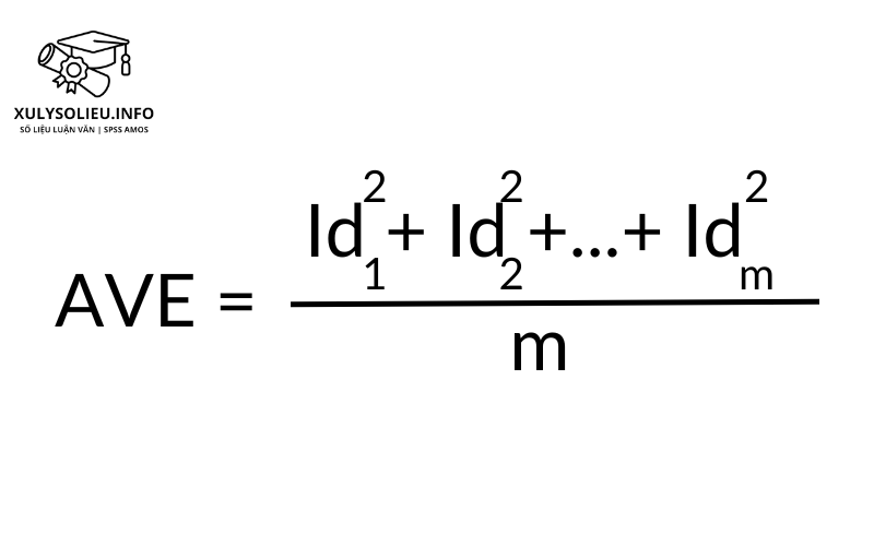 Cách Đánh Giá Giá Trị Hội Tụ Qua Chỉ Số AVE (Average Variance Extracted) trên SmartPLS 4 Công thức tính AVE