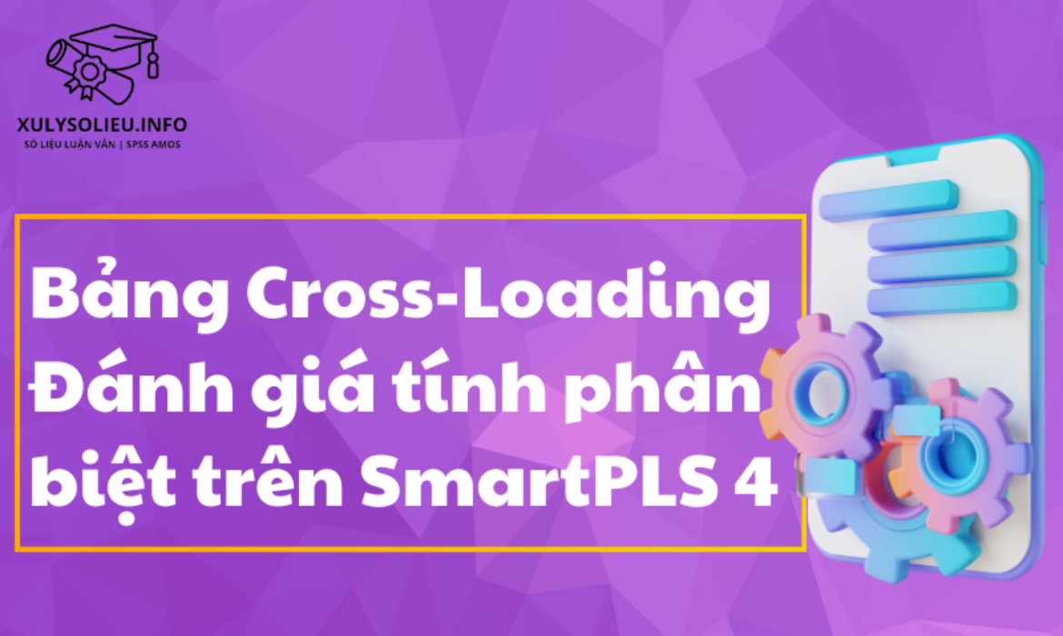Bảng Cross-Loading: Đánh giá tính phân biệt trên SmartPLS 4