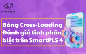 Bảng Cross-Loading: Đánh giá tính phân biệt trên SmartPLS 4
