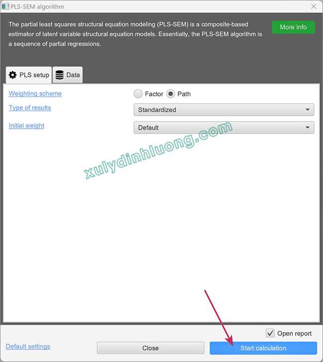 Phân tích PLS-SEM algorithm và Bootstrap trong SMARTPLS 4