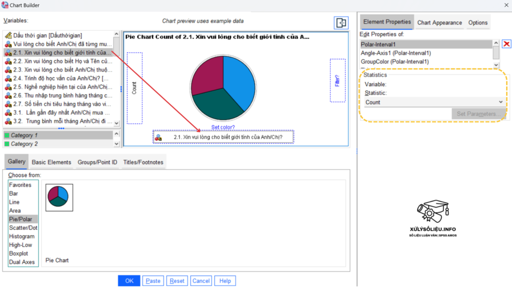 5.Trong Giao Dien Hop Thoai Element Properties Chu Y Muc Statistics