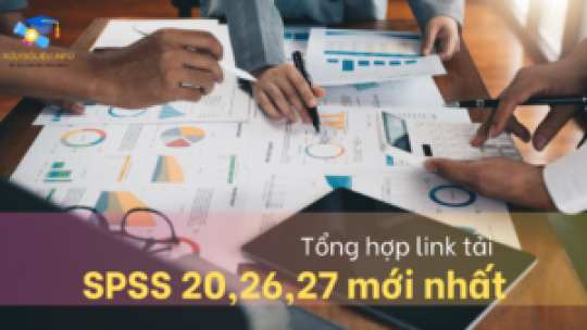 Link tải SPSS download 20, 26, 27 full bản quyền miễn phí