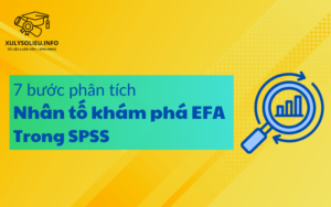 7 bước phân tích nhân tố khám phá EFA trong SPSS