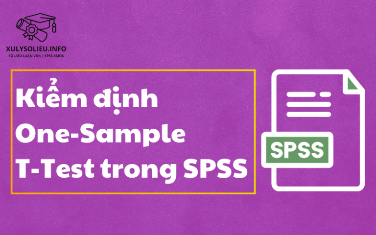 Kiểm định One-Sample T-Test trong SPSS