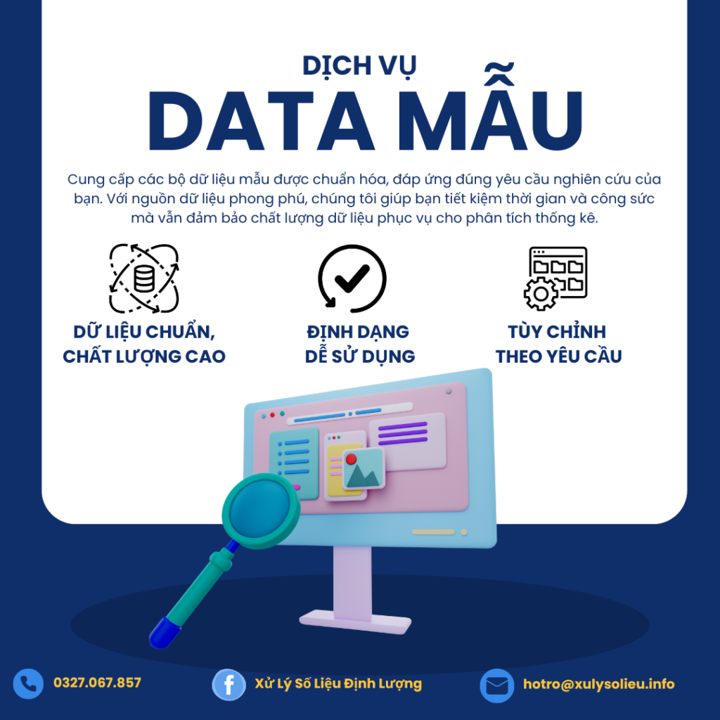 Dịch Vụ Data Mẫu