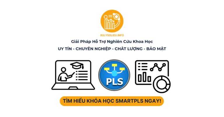 KHÓA HỌC SMARTPLS - XỬ LÝ SỐ LIỆU