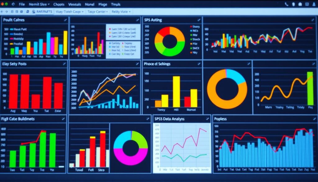 Tính năng trực quan hóa kết quả phân tích SPSS