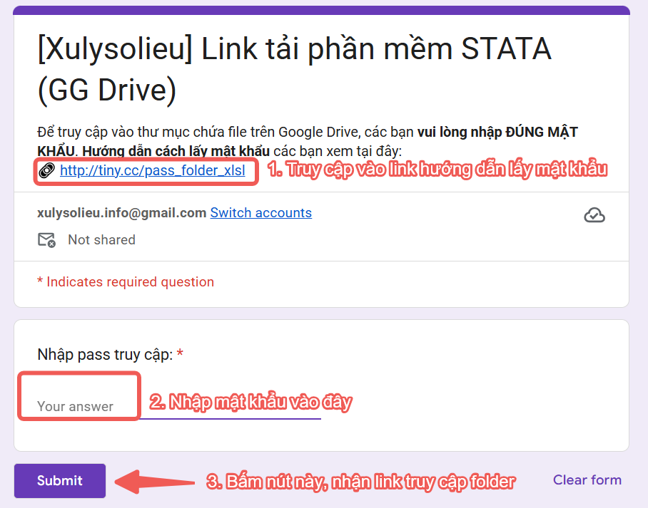 Hướng dẫn tải STATA