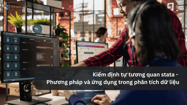Kiểm định tự tương quan stata