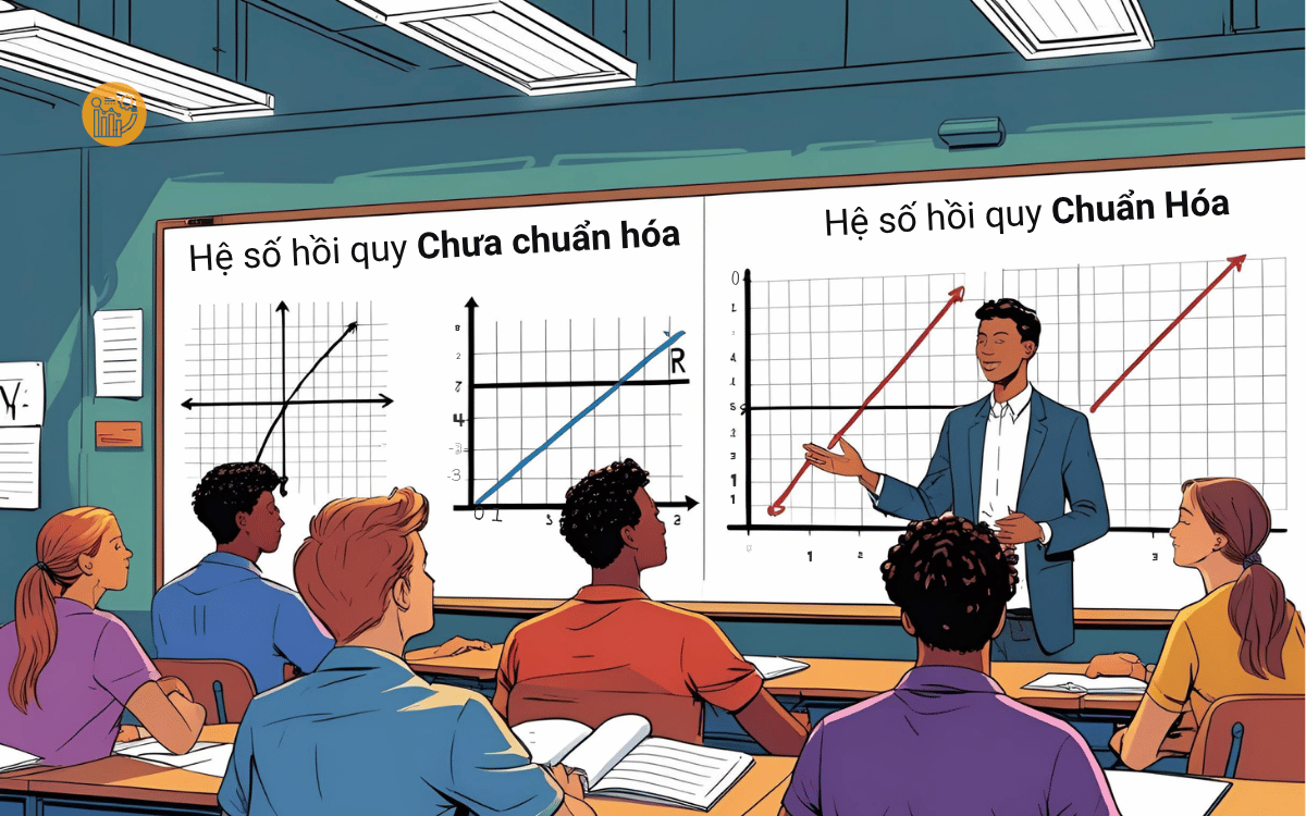 giải thích ý nghĩa của các hệ số hồi quy