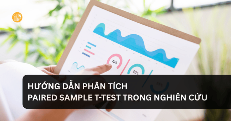 Hướng Dẫn Phân Tích Paired Sample T-Test Trong Nghiên Cứu