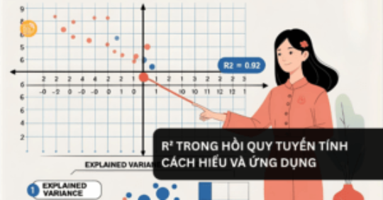 R² Trong Hồi Quy Tuyến Tính – Cách Hiểu Và Ứng Dụng