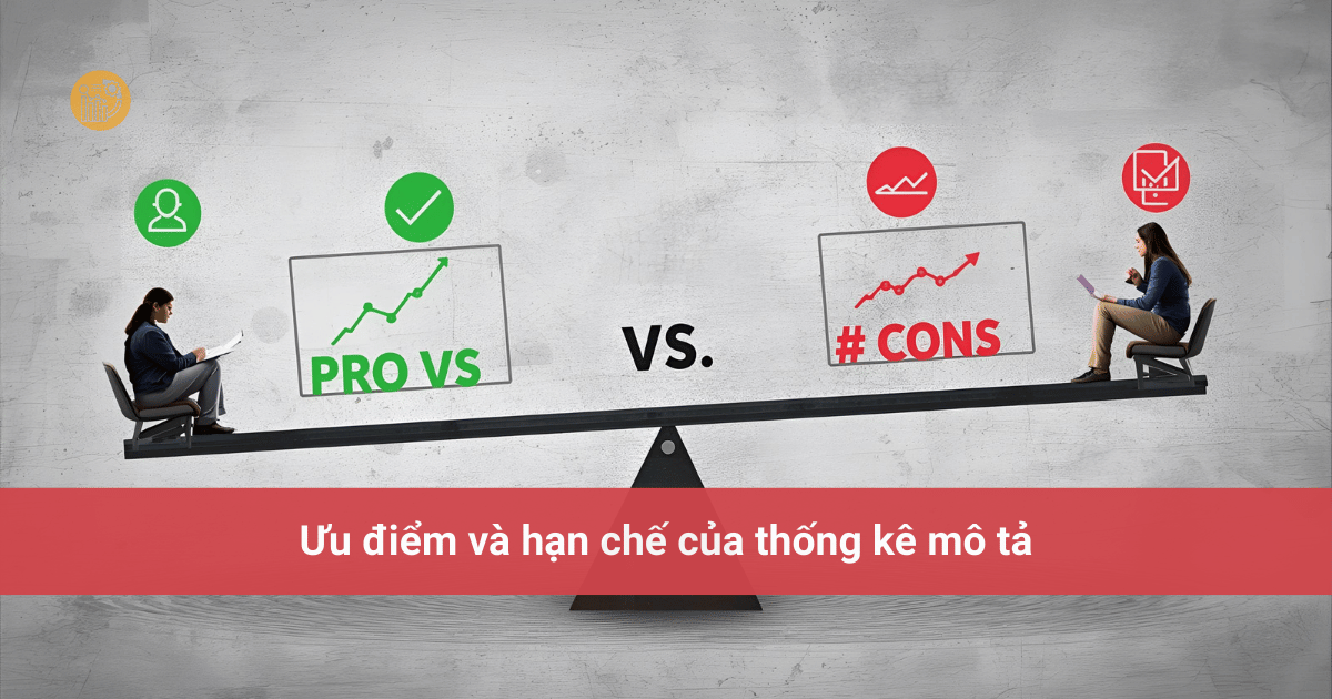 Thống kê mô tả là gì? Vai trò của nó trong phân tích dữ liệu Ưu điểm và hạn chế của thống kê mô tả