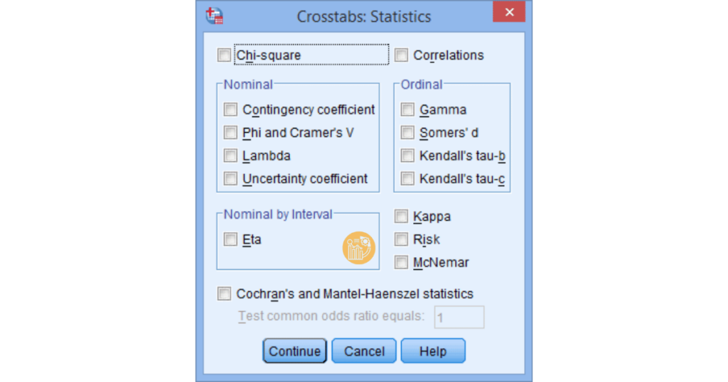 Statistics chon chi square