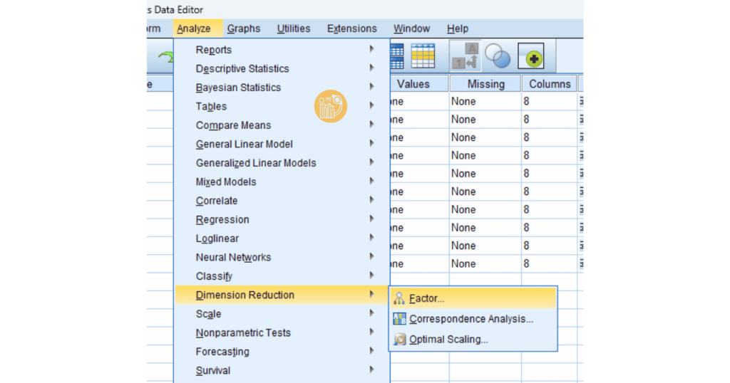 exploratory factor analysis spss