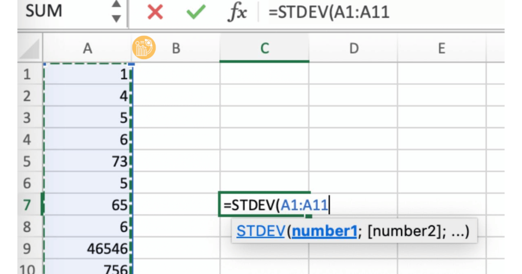 Ký hiệu Độ lệch chuẩn là gì? Khái niệm, Công thức & Cách tính chi tiết Cach-tinh-do-lech-chuan-trong-Excel