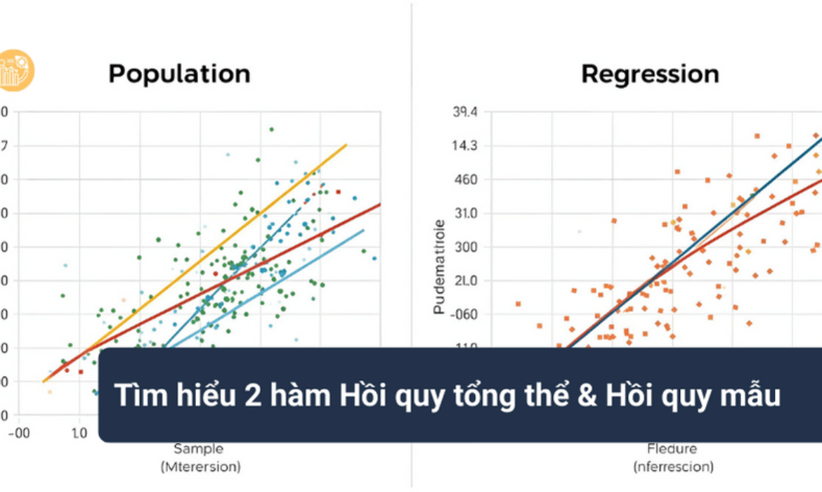 Tìm hiểu 2 hàm Hồi quy tổng thể & Hồi quy mẫu