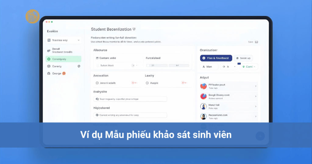 Mẫu bảng câu hỏi khảo sát sinh viên theo quy định mới nhất - Đầy đủ & Dễ chỉnh sửa vi-du-Mau-phieu-khao-sat-sinh-vien