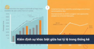 Kiểm định sự khác biệt giữa hai tỷ lệ trong thống kê