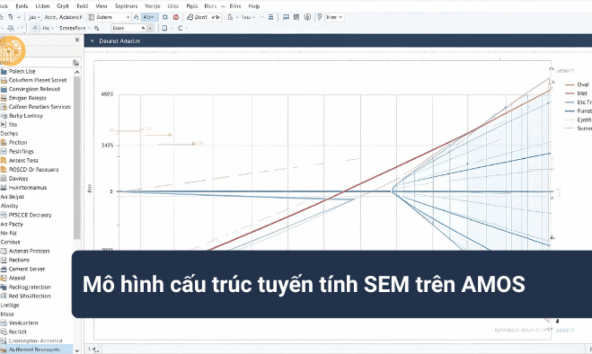 Mô hình cấu trúc tuyến tính SEM trên AMOS