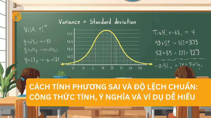 Cách tính phương sai và độ lệch chuẩn