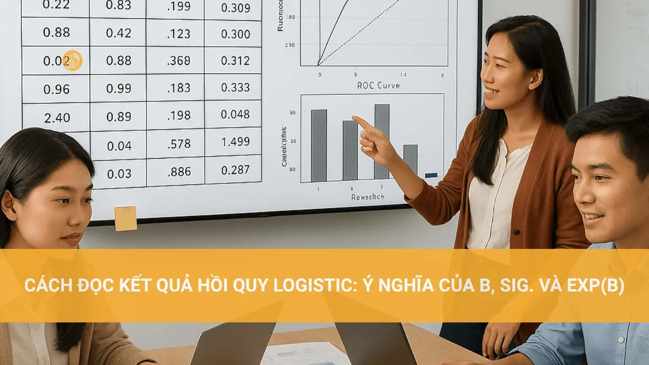 Hiểu về phương trình hồi quy logistic trong thống kê Cách Đọc Kết Quả Hồi Quy Logistic: Ý Nghĩa Của B, Sig. và Exp(B)