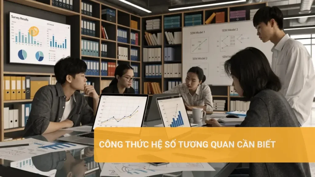 Công thức hệ số tương quan trong phân tích dữ liệu