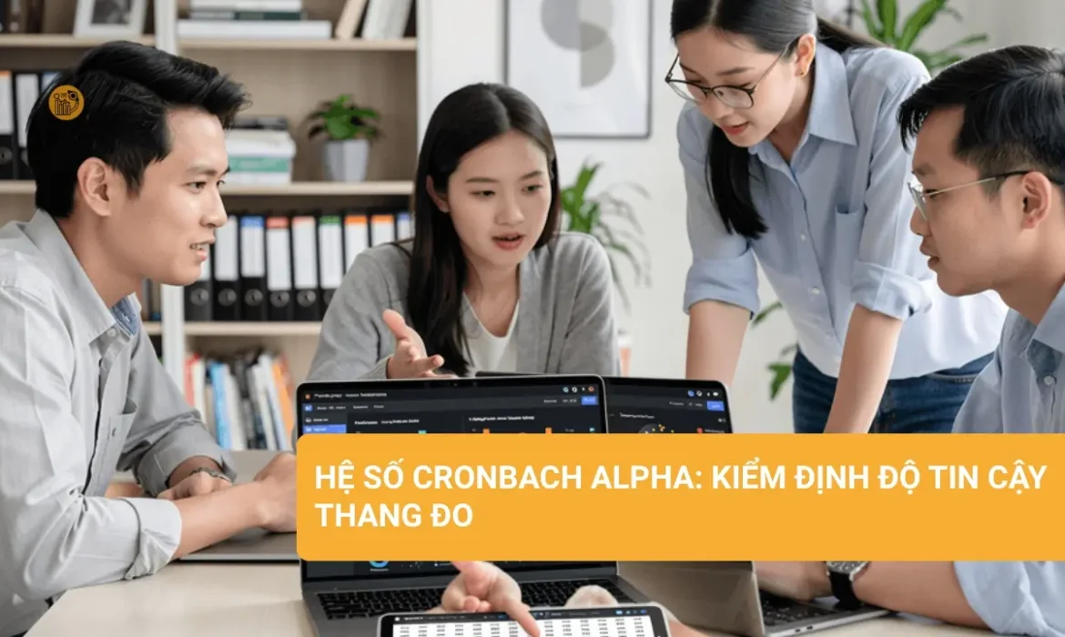 Hệ số Cronbach Alpha là chỉ số đo độ tin cậy thang đo trong SPSS.