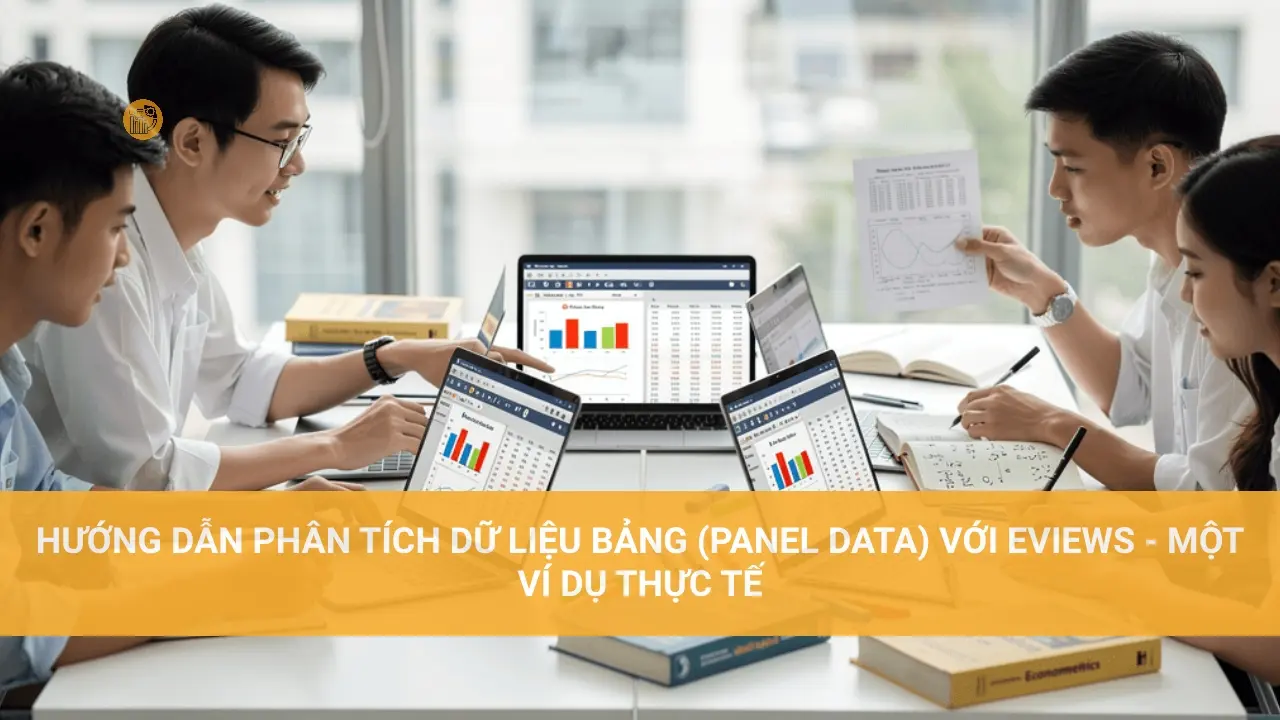 Nhận Chạy Eview: Dịch Vụ Xử Lý Số Liệu Chuyên Nghiệp Hướng dẫn phân tích dữ liệu bảng (Panel Data) với EViews – Một ví dụ thực tế