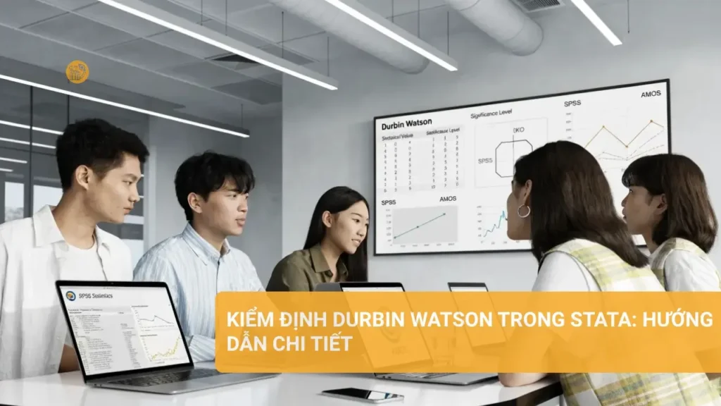 Hướng dẫn kiểm định Durbin Watson trong Stata giúp phát hiện tự tương quan.