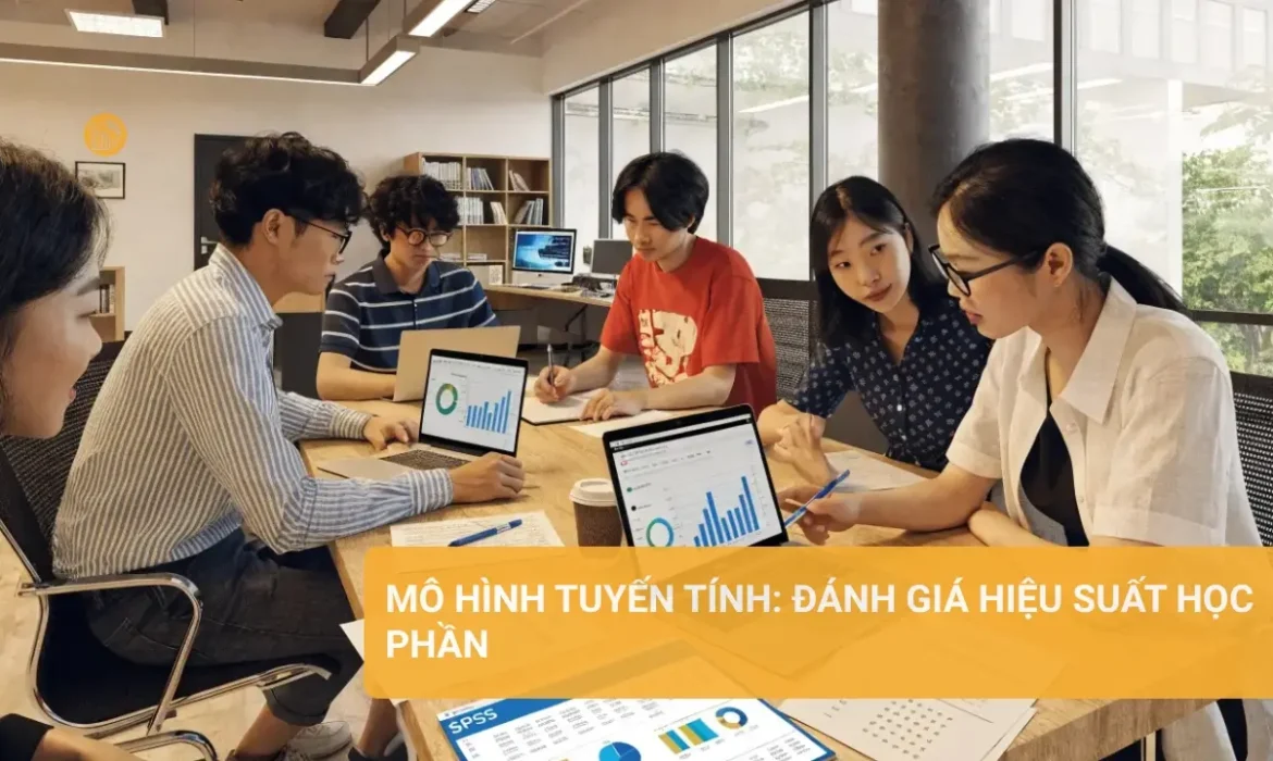 Mô hình tuyến tính ứng dụng trong phân tích dữ liệu học phần
