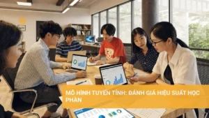 Mô hình tuyến tính: Đánh giá hiệu suất học phần Mô hình tuyến tính ứng dụng trong phân tích dữ liệu học phần