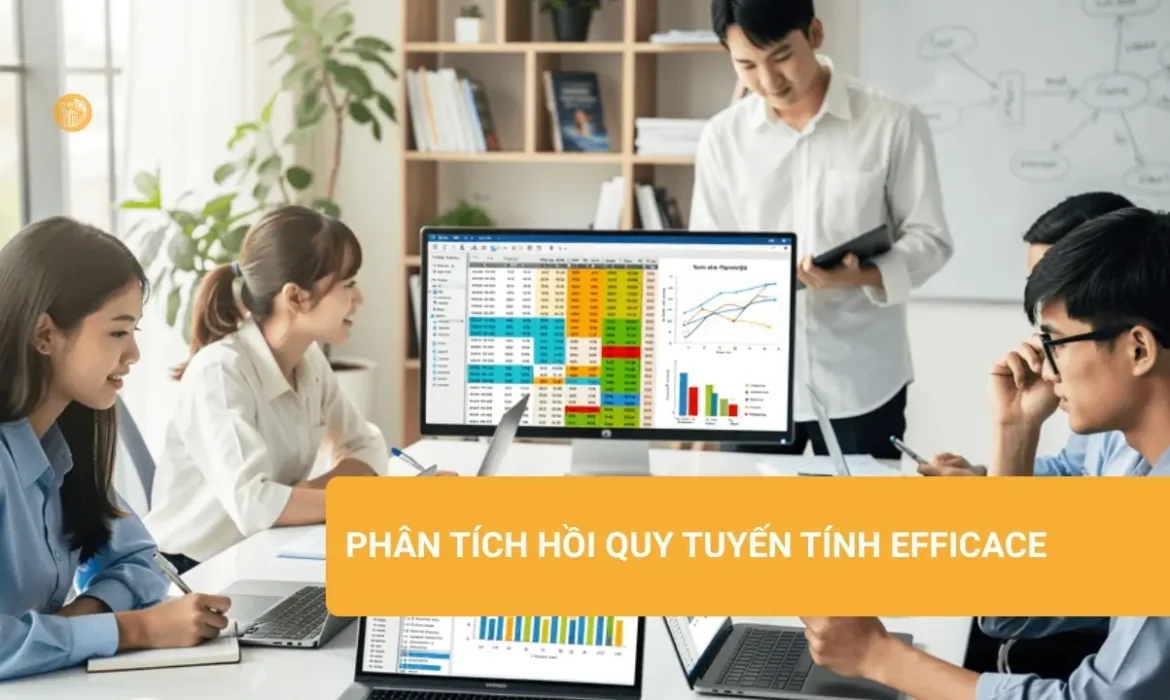 Phân tích hồi quy tuyến tính trong nghiên cứu khoa học.