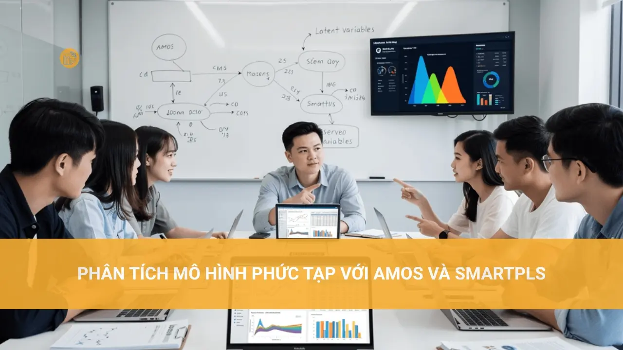 Biến Độc Lập và Biến Phụ Thuộc trong SPSS Phân tích mô hình phức tạp với AMOS và SmartPLS
