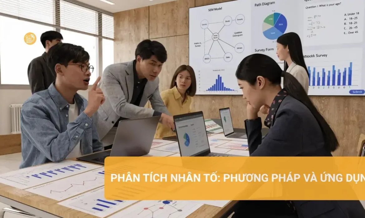Phân tích nhân tố và ứng dụng trong nghiên cứu khoa học.