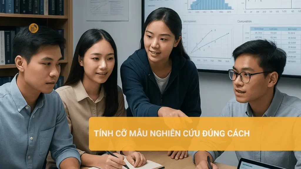Cách tính cỡ mẫu nghiên cứu để đạt kết quả chính xác