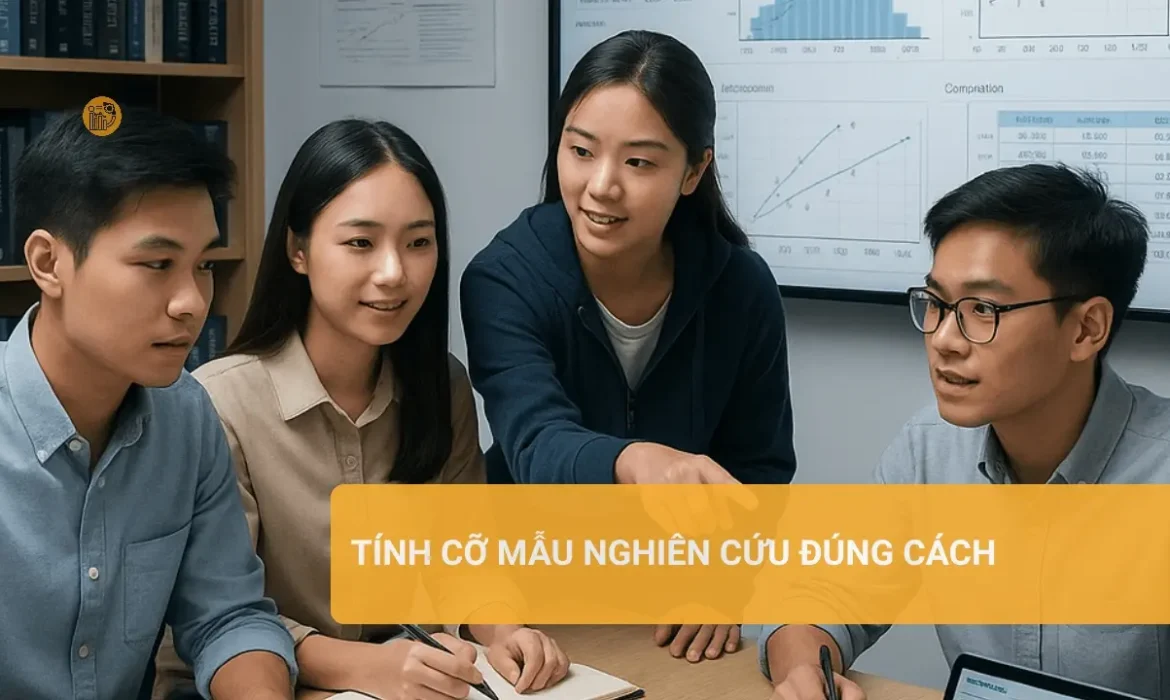 Cách tính cỡ mẫu nghiên cứu để đạt kết quả chính xác