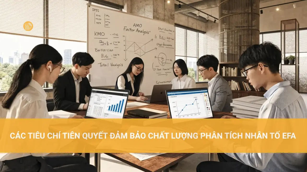 Hướng dẫn phân tích nhân tố EFA trong SPSS Các Tiêu Chí Tiên Quyết Đảm Bảo Chất Lượng Phân Tích Nhân Tố EFA