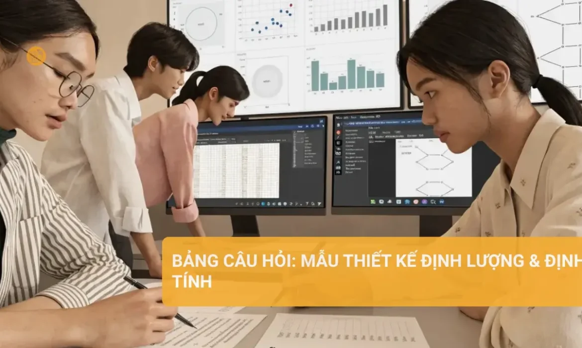 Bảng câu hỏi mẫu cho nghiên cứu định lượng và định tính hiệu quả