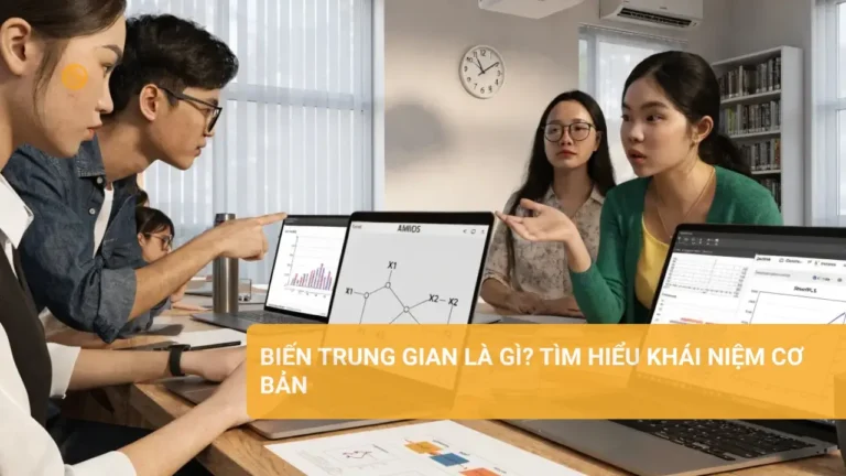 Biến Trung Gian Là Gì? Tìm Hiểu Khái Niệm Cơ Bản Khái niệm biến trung gian trong phân tích dữ liệu SPSS, AMOS