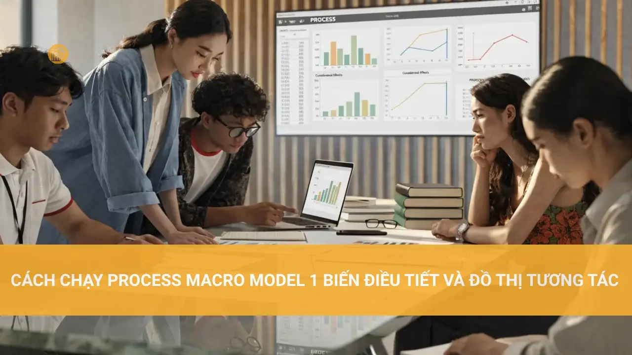 Biến Điều Tiết Là Gì? Hiểu Rõ Về Khái Niệm Cách Chạy PROCESS Macro Model 1 Biến Điều Tiết và Đồ thị tương tác