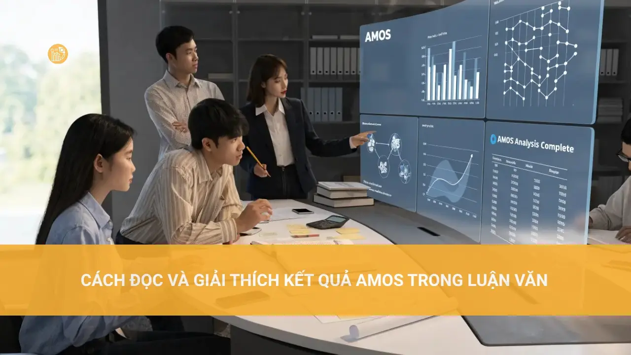 Amos là gì? Hướng dẫn viết luận văn bằng AMOS Cách Đọc và Giải Thích Kết Quả AMOS Trong Luận Văn