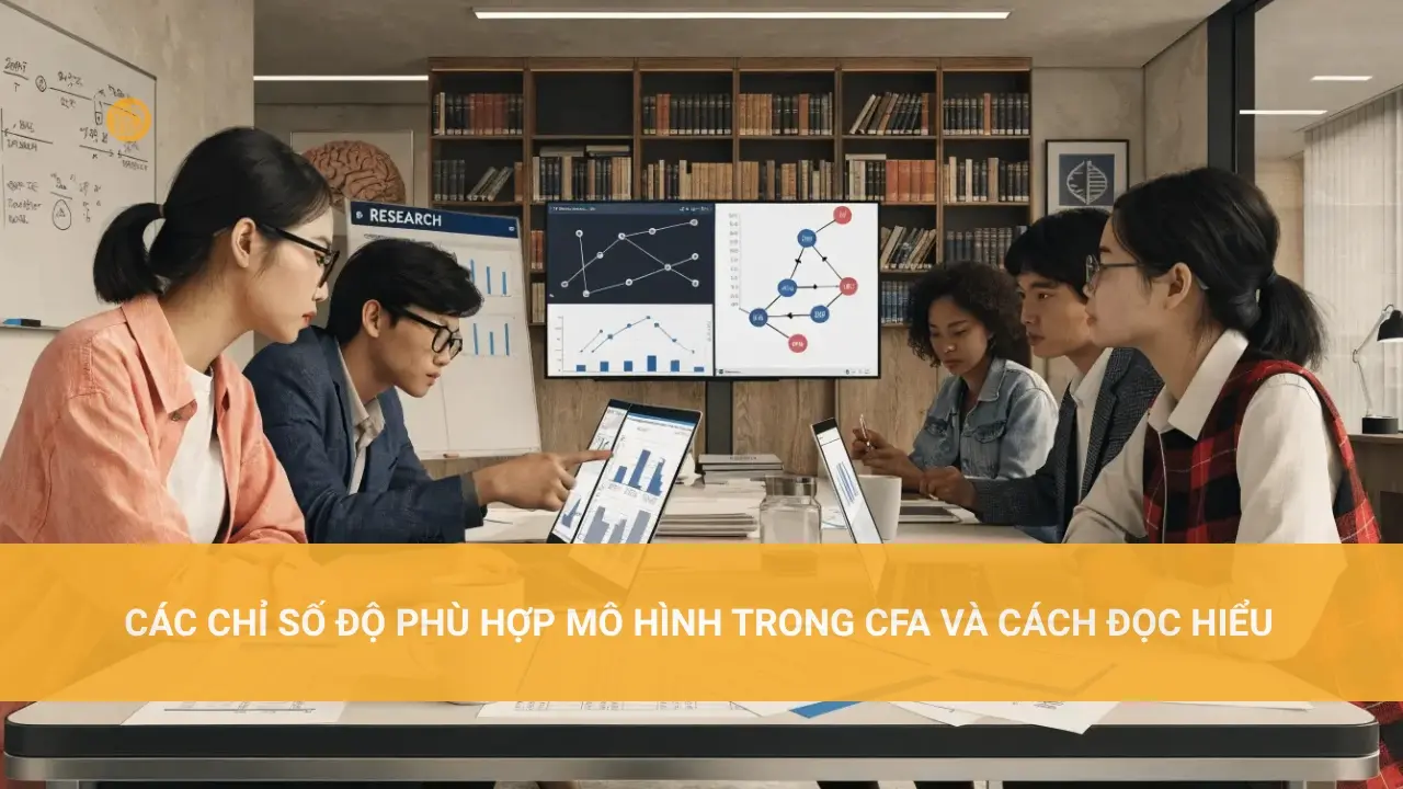 CFA là gì? Các chỉ số đánh giá mô hình hiệu quả Các chỉ số độ phù hợp mô hình trong CFA và cách đọc hiểu