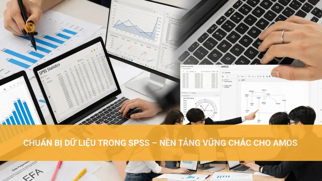 Amos Viết Luận Văn: Hướng Dẫn Phân Tích SEM Chuẩn Bị Dữ Liệu Trong SPSS – Nền Tảng Vững Chắc Cho AMOS