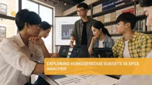 Exploring Homogeneous Subsets in SPSS Analysis Cách xác định các tập hợp đồng nhất trong phân tích SPSS giúp phân tích dữ liệu.