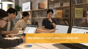 Mẫu Bảng Hỏi Chất Lượng Cho Khảo Sát Mẫu bảng hỏi chất lượng cho khảo sát nghiên cứu hiệu quả