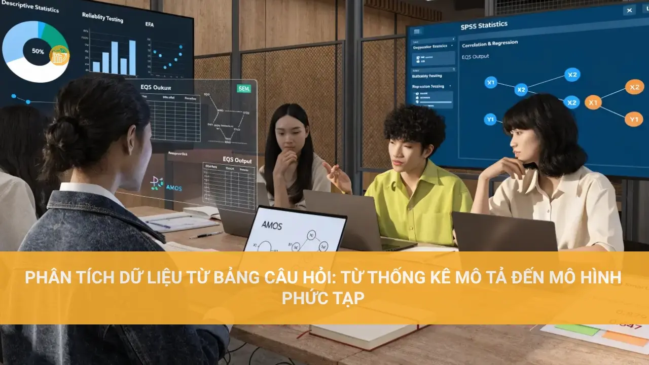 Bảng Câu Hỏi Khảo Sát: Mẫu Thiết Kế Định Lượng & Định Tính Phân Tích Dữ Liệu Từ Bảng Câu Hỏi: Từ Thống Kê Mô Tả Đến Mô Hình Phức Tạp