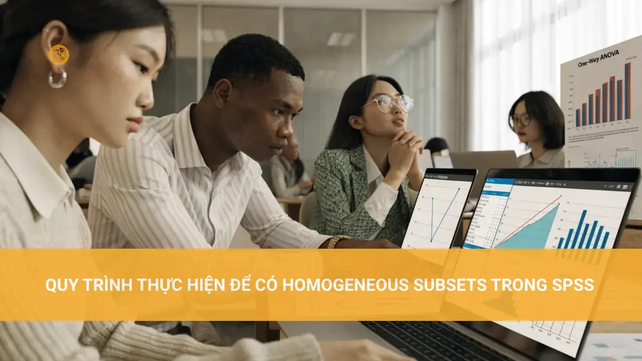 Exploring Homogeneous Subsets SPSS Analysis Quy Trình Thực Hiện để Có Homogeneous Subsets SPSS