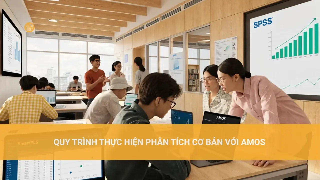 Amos là gì? Hướng dẫn viết luận văn bằng AMOS Quy Trình Thực Hiện Phân Tích Cơ Bản Với AMOS